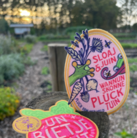 Carnavalsembleem Wannun skonne plucktuin